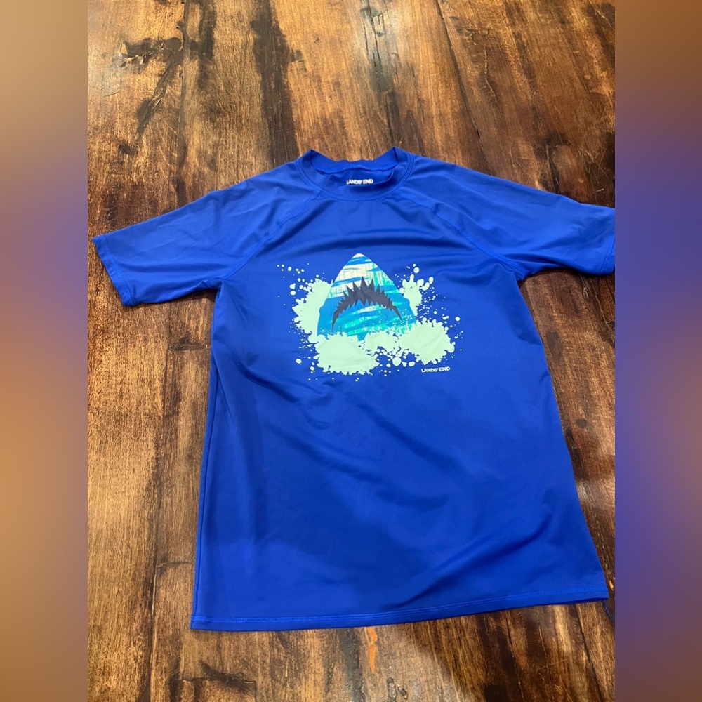 Lands End, Boys size large, swim shirt